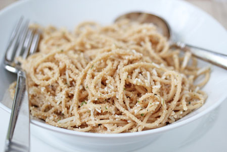 Spaghetti with Marmite