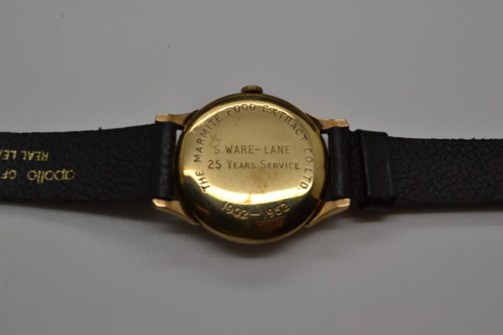 A 9ct Gold Presentation Smiths Watch